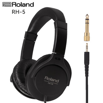 罗兰（Roland）耳机RH5 电钢琴电子琴电子鼓键盘乐器头戴式耳机 RH5