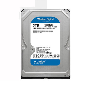 攀升兄弟西数蓝盘1TB 机械硬盘 3.5英寸办公家用储存台式机电脑硬盘 2T 7200转 256MB