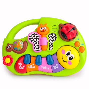 汇乐玩具（HUILE TOYS）927 早教益智玩具 手指启蒙学习琴 男孩女孩六一儿童节礼物电子琴宝宝故事机