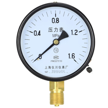 SYCIF上海仪川Y-100真空压力表水压油压气压表  0-1.6MPa