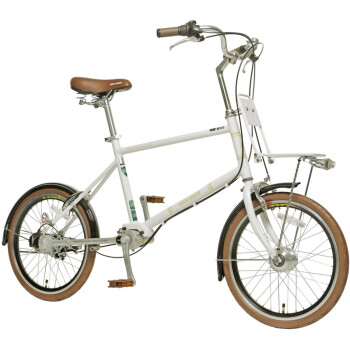 义梦阿米尼无链传动轴自行车丸石20寸传动轴变速自行车男袋鼠 珍珠白 内3速  20英寸