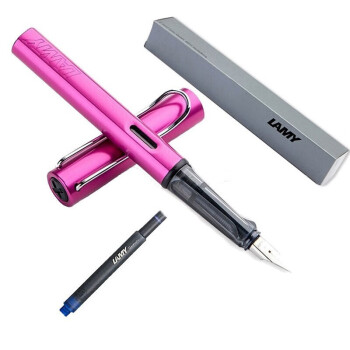 LAMY凌美钢笔签字笔墨水笔Al-star恒星系列金属铝笔杆材质时尚商务墨水笔钢笔德国原装进口 M尖