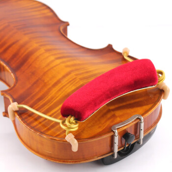 青歌 乐器P24肩托 肩垫 腮托 可调节各个尺寸肩托弹簧式小提琴肩托 P24弹簧肩托4/4-3/4-颜色随机
