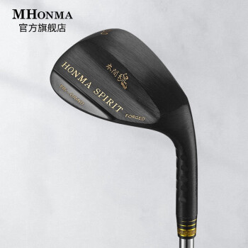 MHONMA日本高尔夫球杆挖起杆沙坑杆角度杆 本间魂软铁锻造 48 度