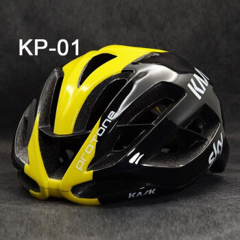 GUBPMTSHIM头盔天空单车队骑行头盔一体公路自行车装备山 SKY-黑黄车队 M