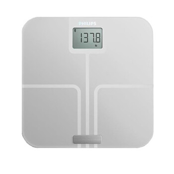 飞利浦（Philips） 体脂称 智能健康秤 WIFI连接脂肪秤  DL8781/37 白色