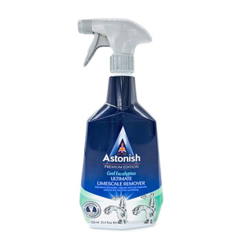 Astonish卫浴清洁剂 淋浴房卫浴水垢霉点、有效去除水池龙头的水垢、锈垢、含重金属的污渍。