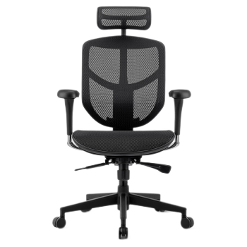 保友办公家具（Ergonor）金卓b 二代人体工学电脑椅升降电竞椅透气网布游戏椅办公室老板椅 黑色美国网（二代） 尼龙脚