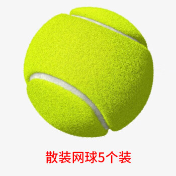 伟强（whizz）高弹性耐打网球耐磨初中级比赛专用按摩宠物球初学者训练网球 耐打网球5只装