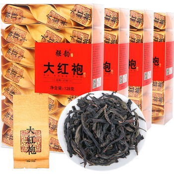 强韵大红袍乌龙茶茶叶礼盒装 大红袍乌龙茶 500g