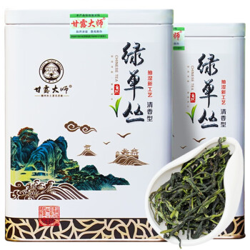 甘露大师（GANLUDASHI） 新茶上市绿单丛凤凰单枞抽湿大乌叶清香型乌龙茶凤凰单丛茶乌岽