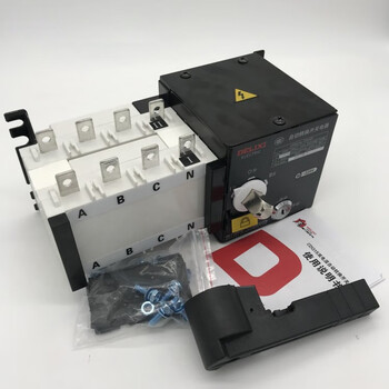 德力西电气双电源自动转换开关CDQ1S三相四线隔离开关两进一出380V 1000A 4p