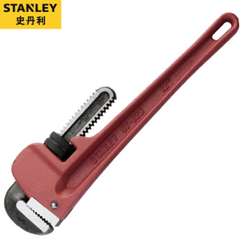史丹利（STANLEY）重型管子钳水管钳子水泵钳圆管钳直角活扳手 24英寸 87-626-23