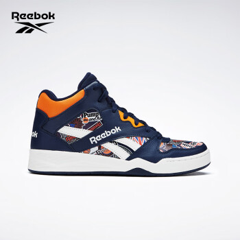 Reebok锐步官方男女款BB 4500 HI2复古时尚街头印花篮球鞋板鞋 HQ6176 中国码:41(26.5cm),US:8.5