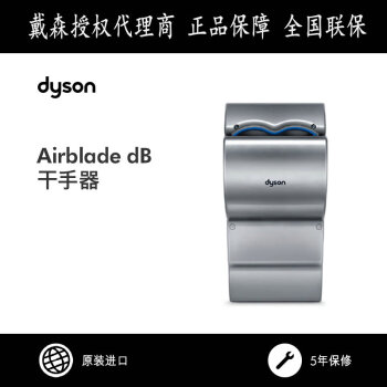 戴森（DYSON）AB14戴森经典款双面干手器 白色现货 灰色