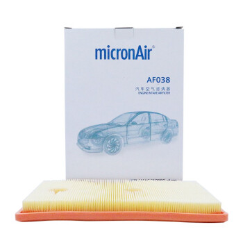 科德宝(micronAir)空气滤清器空气滤芯空滤AF038适用于(宝来/高尔夫/朗逸/速腾/凌渡/A3/Q3/EA211发动机)