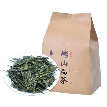 崂陈崂山扁茶绿茶2024新茶春茶明前一芽两叶青岛特产特级浓香绿茶 250g