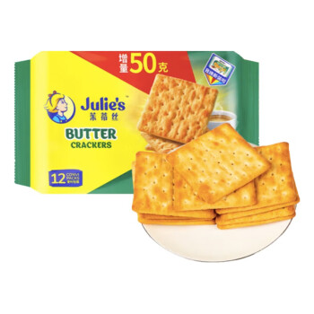 茱蒂丝马来西亚进口 奶油苏打饼干 500g 咸味酥性饼干250g赠50g口袋零食 苏打饼干 250g＊1袋