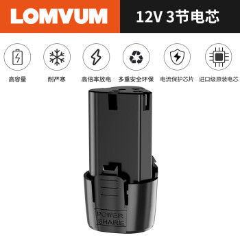 龙韵（LOMVUM）龙韵12V16.8V手电钻电动扳手钻锂电池20V电钻锂电电池充电器 龙韵12V新款锂电池