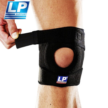 LP788运动护膝髌骨支撑型运动护具跑步羽毛球跳绳健身稳固半月板 男女通用 均码