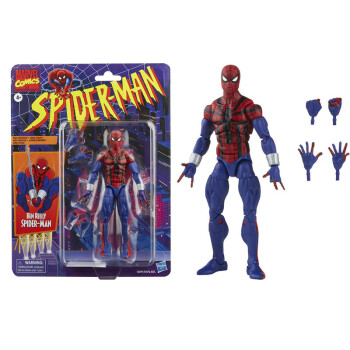 孩之宝（Hasbro）适用漫威复仇者联盟周边毒液蜘蛛侠关节可动模型摆件 红色蜘蛛侠