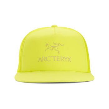 始祖鸟（ARC’TERYX）始祖鸟鸭舌帽Logo Trucker Flat女款纯色优雅百搭精致保暖棒球帽 Sprint One Size
