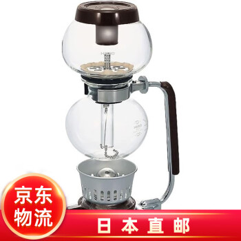 HARIO【JD物流 日本直邮】虹吸式咖啡壶 真空咖啡壶 玻璃 专业 3杯用：MCA-3