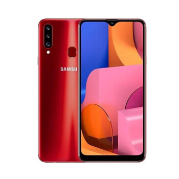 三星（SAMSUNG）A20s 智能手机 双卡双待 6.5英寸 安卓9八核处理器 高清 三重摄像 红色