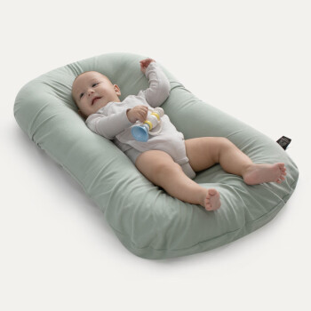 舒适宝（STRAFBRG）婴儿床可移动新生儿仿生睡床宝宝便携式防压床中床睡觉安全感神器 湖水蓝0-6个月晟罔