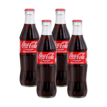 可口可乐（Coca-Cola）泰国进口Sprite青柠檬味雪碧汽水 玻璃瓶装可乐碳酸饮料 250mL4瓶可乐