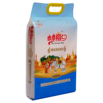 深粮 泰泰福口 进口大米5kg 泰国茉莉香米10斤 臻选茉莉香米 5kg