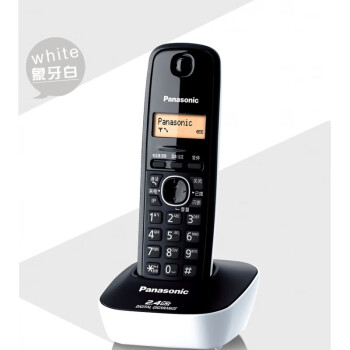 松下（Panasonic）电话机 KX-TG12CN数字无绳电话子母机 TG32CN TG33 TG53全系 象牙白TG12CN-1单机