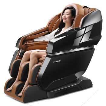 迪斯（Desleep）按摩椅DE-A10L家用全身太空豪华舱电动按摩椅老人多功能智能按摩椅精选推荐 复古棕