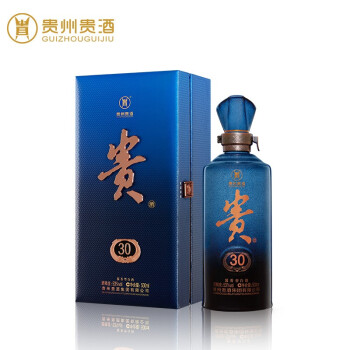 洋河股份 贵州贵酒（30）500mL 53度 酱香型白酒 单瓶