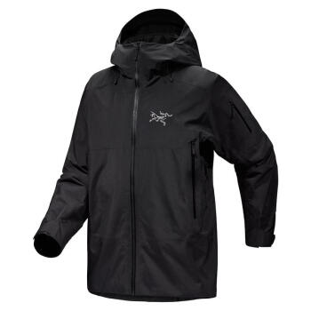 始祖鸟（ARC’TERYX）男士冲锋衣Sabe系列户外休闲衣野外度假滑雪透气保暖外套 Black S