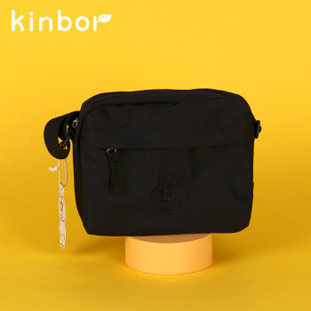 kinbor原创斜挎包多功能收纳包学生大容量文具手账拉链包单肩包-RubyDT55504