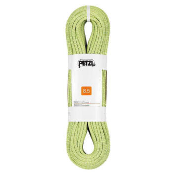 攀索（PETZL）户外登山绳 多段攀岩专用绳索 耐磨坚固安全绳 Tango Half 8.5mm Yellow 50