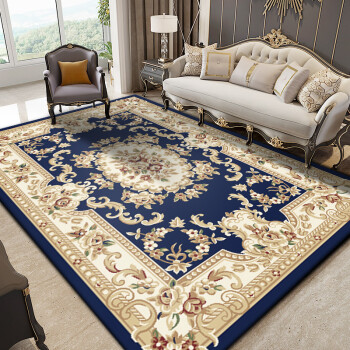 东升 地毯客厅茶几毯欧式沙发卧室地毯加厚加密耐脏防滑大地毯家用 MJ03B 120x170cm