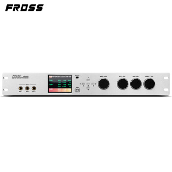 沸斯（FROSS） DSP9600 家庭ktv混响器 专业卡拉ok前级效果器 音频处理器 反馈抑制器 KTV乐器版/银色