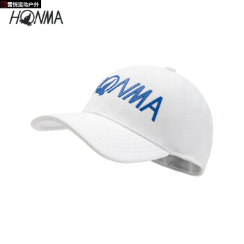 OIMG高尔夫球帽男HONMA 高尔夫男子高球运动帽立体字母logo压印帽子HM 黑色