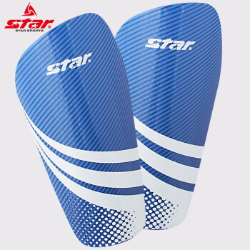 世达（star）Star世达足球装备护腿板直插式护小腿成人训练用SD241 橙色 M