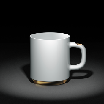 雷德夫（LEIDFOR） C2 陶瓷马克杯【正好】系列 咖啡杯 情侣结婚生日礼物杯子男生送老婆女茶杯 正好马克杯-白釉