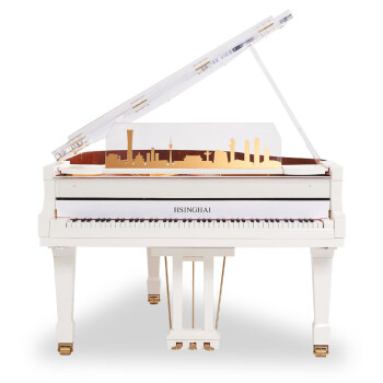 星海莫扎特三角钢琴G57  影视《外太空的莫扎特》限量款水晶三角钢琴