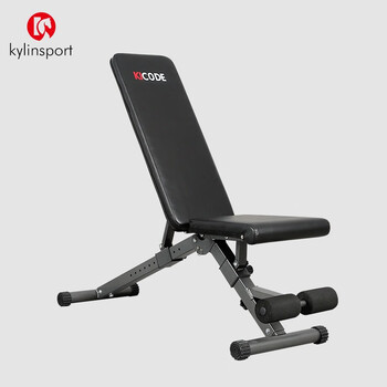 KYLIN SPORT商用哑铃凳仰卧板家用飞鸟卧推凳多功能健身椅腹肌板 SUB088哑铃凳
