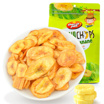 丹帝（DAN.D.PAK）越南进口 丹帝香蕉片500g水果干香脆水果干网红零食休闲零食 香蕉片1袋