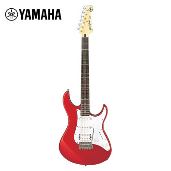 雅马哈（YAMAHA）印尼进口单摇ST型单单双线圈 PAC012原装进口红色电吉他