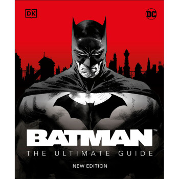 预订英文原版 蝙蝠侠终*指南 新版Batman The Ultimate Guide DK百科 DC超级英雄哥谭黑暗骑士Matthew Manning 漫画周边书籍