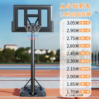 领跑虎（Lingpaohu）篮球架户外成人篮球框室内升降移动篮筐投篮架便携式家用灌篮高手 通用款【带保护外套】