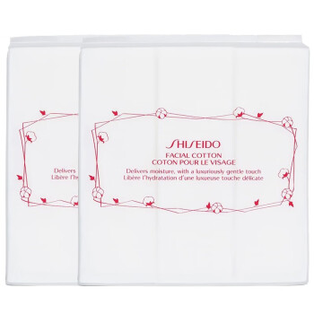 资生堂（Shiseido）化妆棉 常规款 165片 *2包