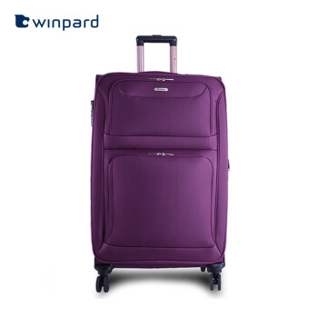 威豹（WINPARD）[WINPARD]威豹拉杆箱万向轮商务旅行箱男行李箱女 密码箱 登机箱 紫色 24英寸托运箱(有侧手把)